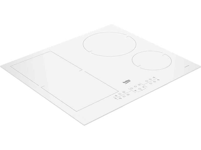 Placa inducción- Beko HII64200FMTW, 4 zonas + 1 FlexiZone, IndyFlex, Función Booster, Blanco — foto 7