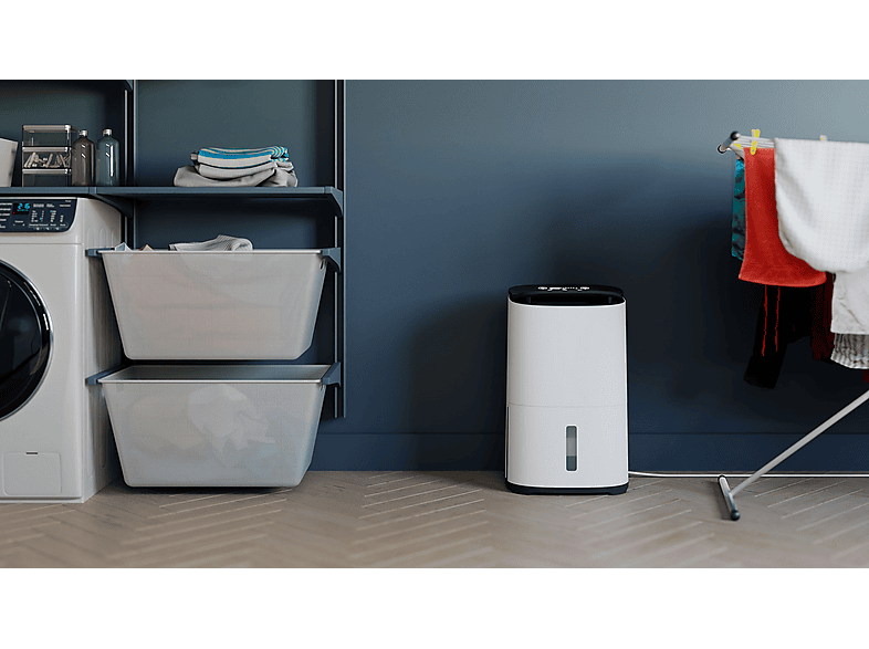 Deshumidificador - MEACO Arete Two 20L, 4,8 l, 105 m², Blanco — foto 8