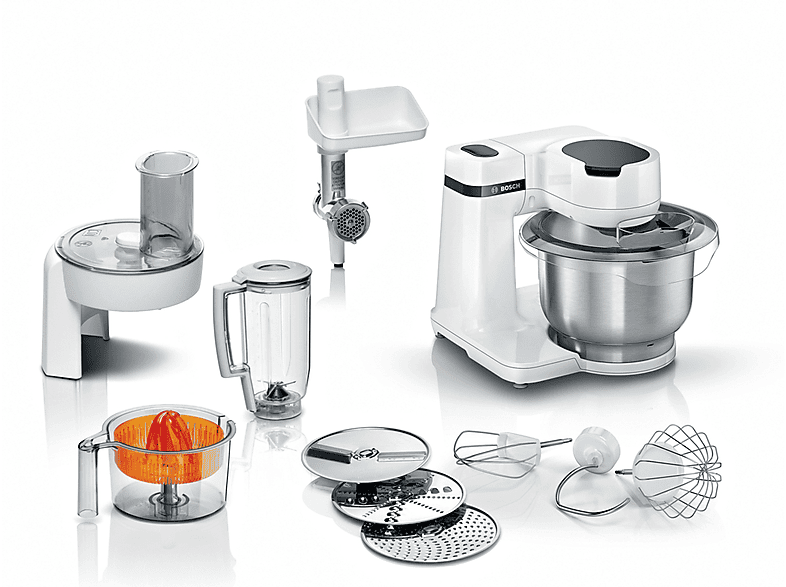 Robot amasador - BOSCH DPCD-BOS4242005252343, 700 W, 3,8 l, Blanco — foto 1