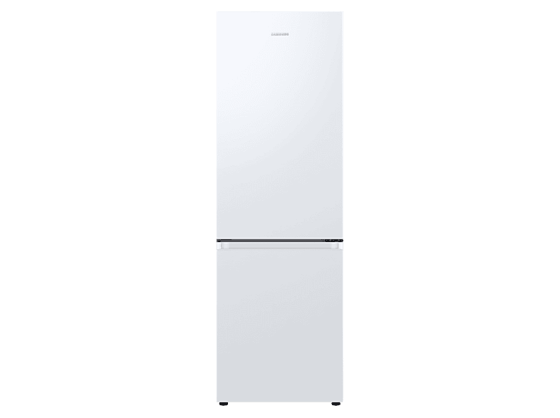 Frigorífico combi - Samsung SMART AI RB34C600CWW/EF, No Frost, 185.3 cm, 344l, All Around Cooling, WiFi, Blanco