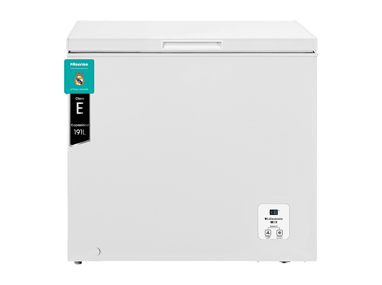 Congelador horizontal - Hisense FT247D4AWYLE, 191 l, 85.3 cm, Congelación rápida, Blanco — foto 1