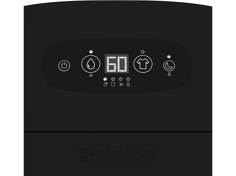 Deshumidificador - MEACO Arete One 20L, 4,5 l, 80 m², Negro — foto 9