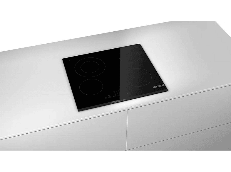 Placa de vitrocerámica - BOSCH Serie 6 PKF631FP3E, 4 zonas, 592 mm, Negro — foto 3