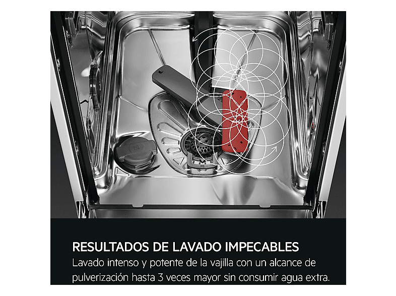 Lavavajillas - AEG FFB74927ZM, 14 servicios, 8 programas, 60 cm, Sistema AirDry, Inox — foto 4