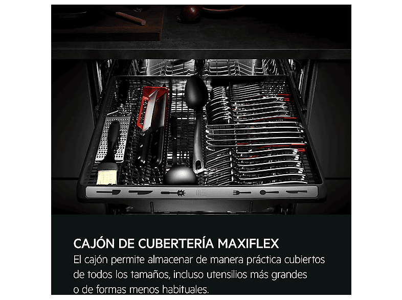Lavavajillas - AEG FFB74927ZM, 14 servicios, 8 programas, 60 cm, Sistema AirDry, Inox — foto 5