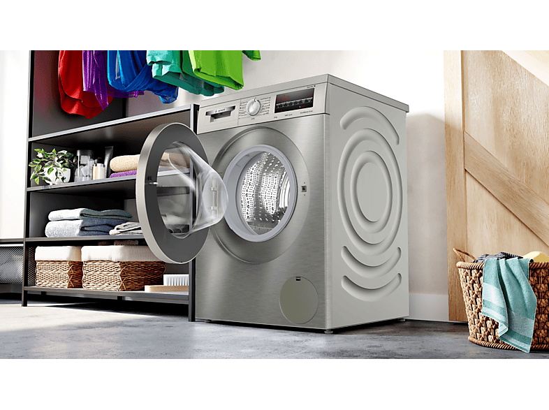 Lavadora carga frontal - Bosch WUU28T8XES, 8 kg, 1.400 rpm, 15 programas, Inox — foto 6