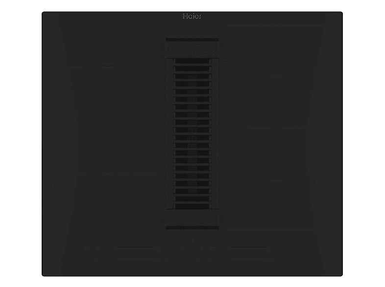 Placa de vitrocerámica - HAIER I-Dual Series 6 HAIH6IEMCF, 4 zone(s) zonas, 60,5 cm, Negro