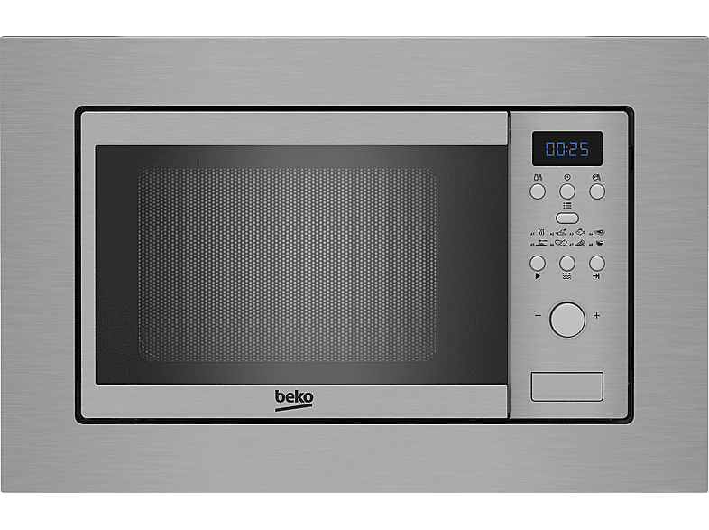 Microondas libre instalación - BEKO BMOB 17131 X, 700 W, 5 potencia, 17 l, Acero Inoxidable