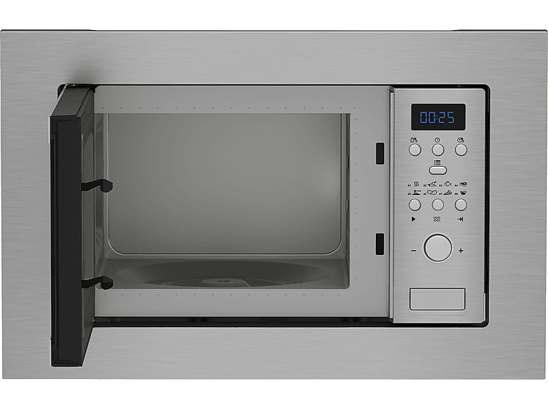 Microondas libre instalación - BEKO BMOB 17131 X, 700 W, 5 potencia, 17 l, Acero Inoxidable — foto 3