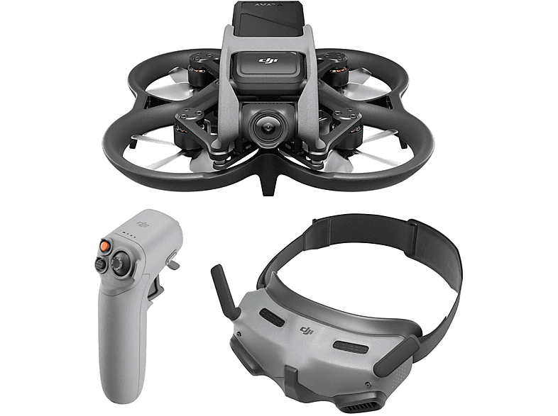 Drone - DJI QF2W4K, 48 megapixel, 18 min, Negro