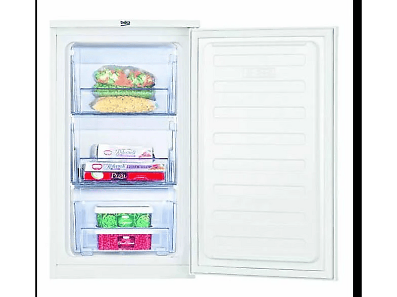 Congelador bajo encimera - BEKO FS1 66020, 65 l, 81,8 cm, Blanco — foto 8