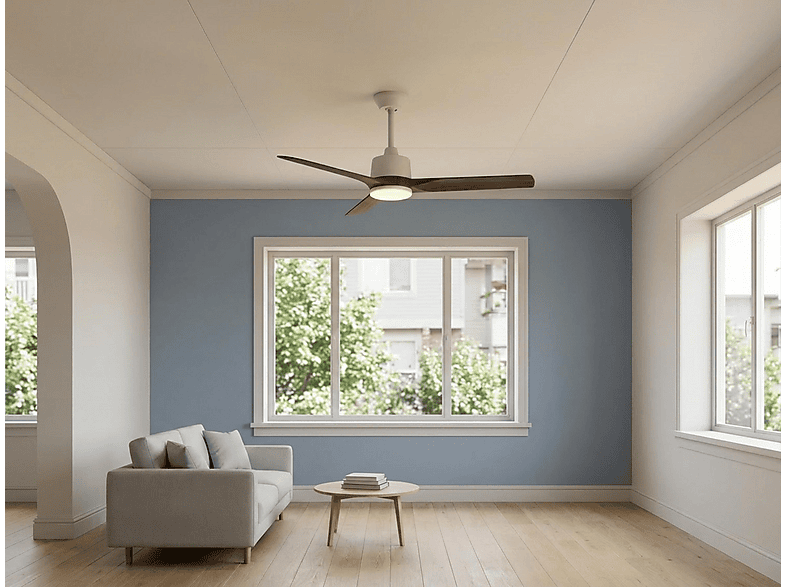 Ventilador de techo - PURLINE MoyoD132C0364889, 6 velocidades, Blanco — foto 7