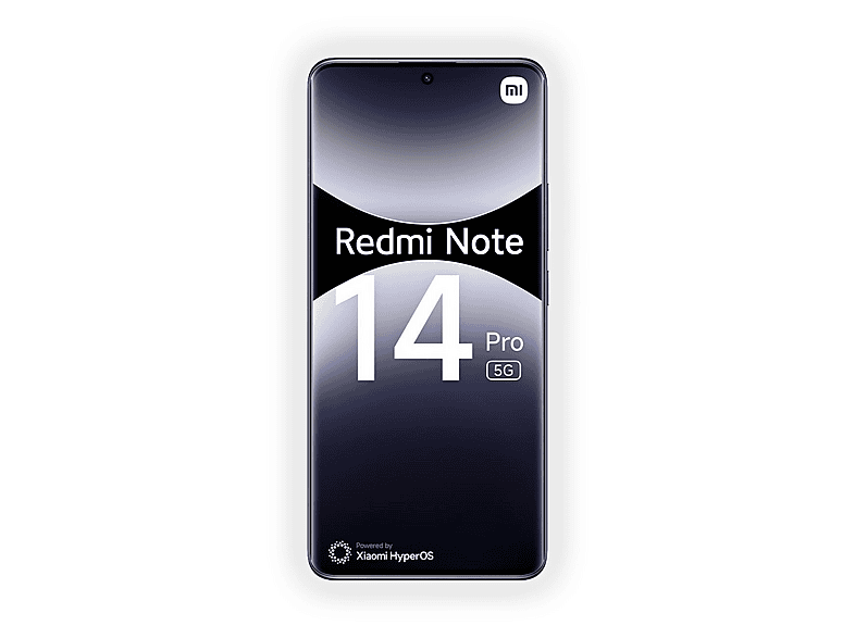 XIAOMI REDMI NOTE 14 PRO 6.67P/5G/8N/8+256GB/B, Negro medianoche, Móvil Android, 256 GB, 8 GB RAM, 6,67 " AMOLED 1.5K, MediaTek Dimensity 7300-Ultra, 5110 mAh