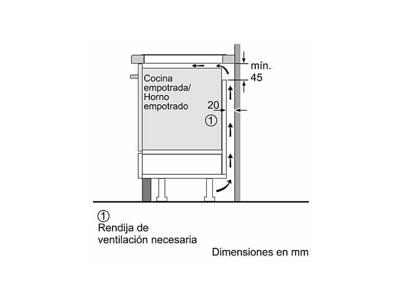 Placa inducción - Balay 3EB864EN, 3 zonas, Zona grande 24 cm, Función Sprint, Negro — foto 6