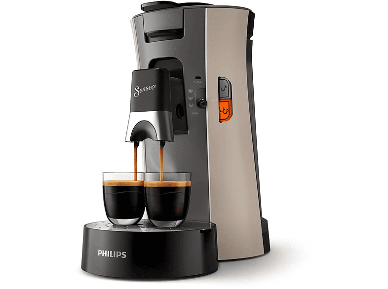 Cafetera de cápsulas - PHILIPS CSA240/30, 1 bar, 1450 W, Gris — foto 1