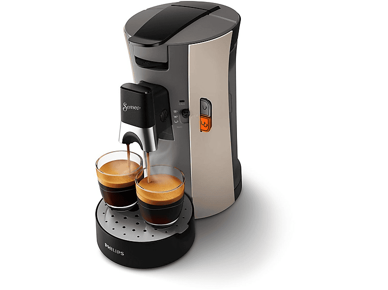 Cafetera de cápsulas - PHILIPS CSA240/30, 1 bar, 1450 W, Gris — foto 2