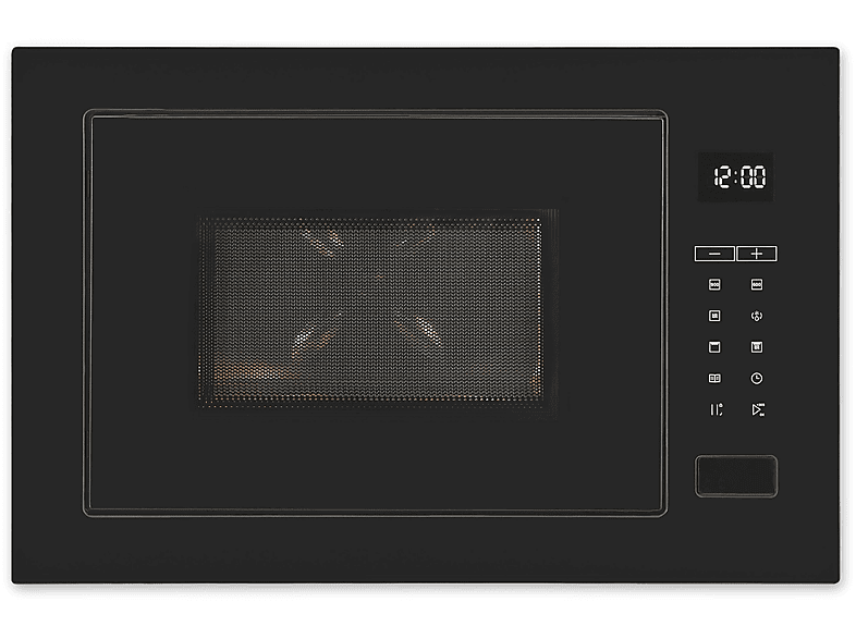 Microondas integrable - EXQUISIT 815345001, 1450 W, 10 potencia, 25 l, Inox — foto 1
