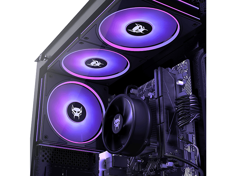 Pack PC gaming - BEASTCOM Q3 Essential Gaming, AMD Ryzen™ 5 3400G, 16 GB RAM, 512 GB SSD, Radeon™ RX Vega 11, Windows 11 Home, Monitor 24 " Full-HD, Negro (Ref. 137729085) — foto 4