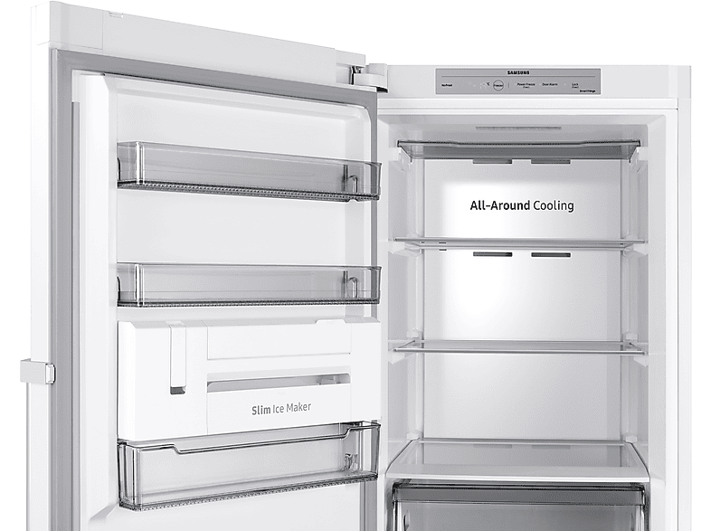 Congelador vertical - Samsung Smart RZ32C7ADEWW/EF, 323 l, 186 cm, All Around Cooling, WiFi, Blanco — foto 9