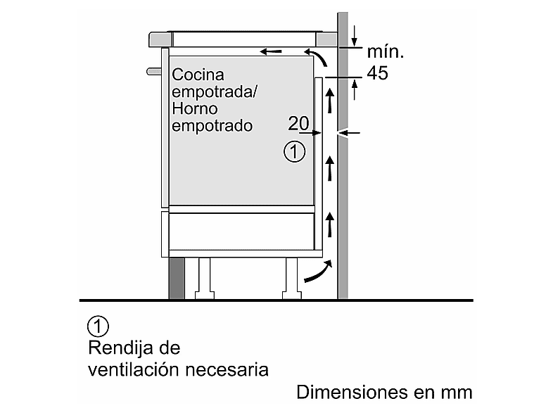 Placa inducción - Bosch PID631HC1E, Serie 6, 3 Zonas, Zona extensible 32 cm, Home Connect, Control DirectSelect, 60 cm, Negro — foto 9