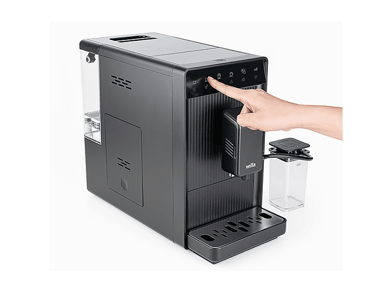Cafetera espresso - WILFA Volo Automatic, 20 bar, 1690 W, 240 ml, 2 tazas, Negro — foto 5
