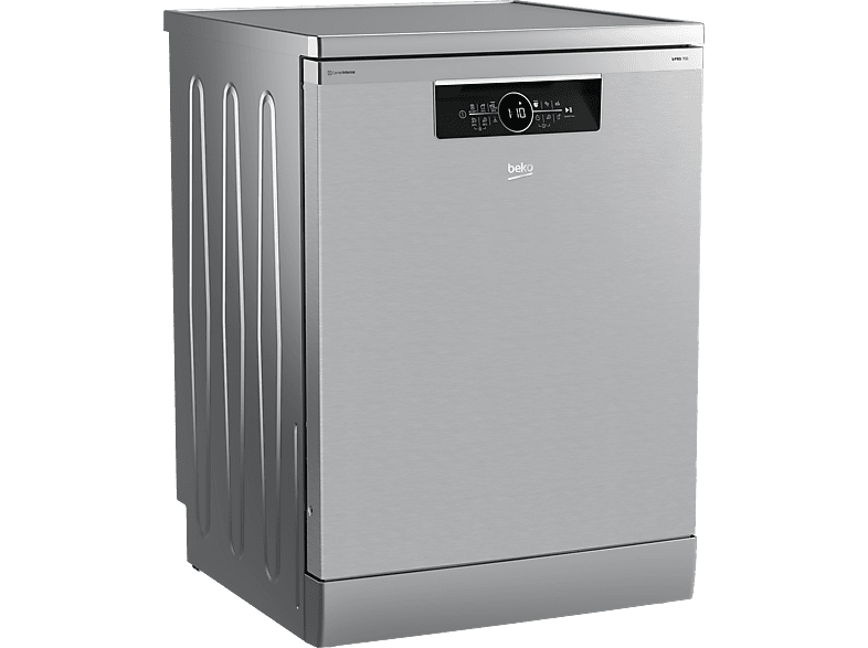 Lavavajillas - Beko BDFN36650XC, 16 Servicios, 11 Programas, 60 cm, Tercera bandeja, CornerIntense, DeepWash, Inox — foto 3