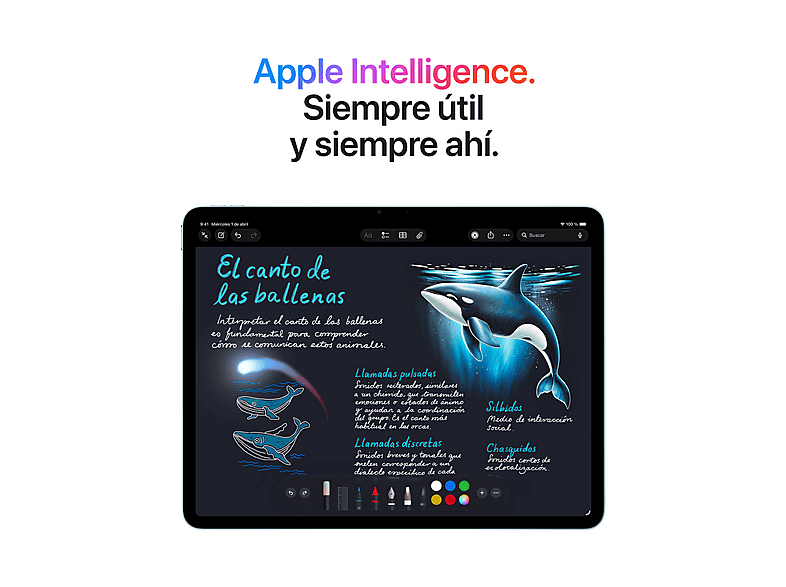 Apple iPad Air (2026), 128 GB, Blanco, 13" Liquid Retina, WIFI, Chip M4, 9 GPU — foto 5