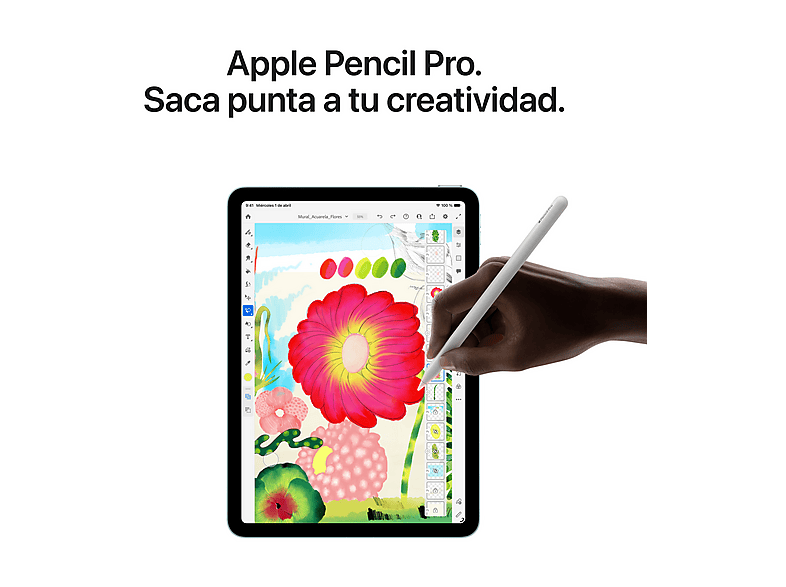 Apple iPad Air (2026), 128 GB, Blanco, 13" Liquid Retina, WIFI, Chip M4, 9 GPU — foto 6