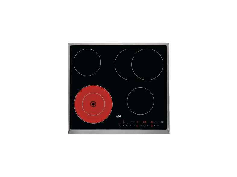 Placa de vitrocerámica - AEG HK634060XB, 4 zonas, 576 mm, Negro — foto 4