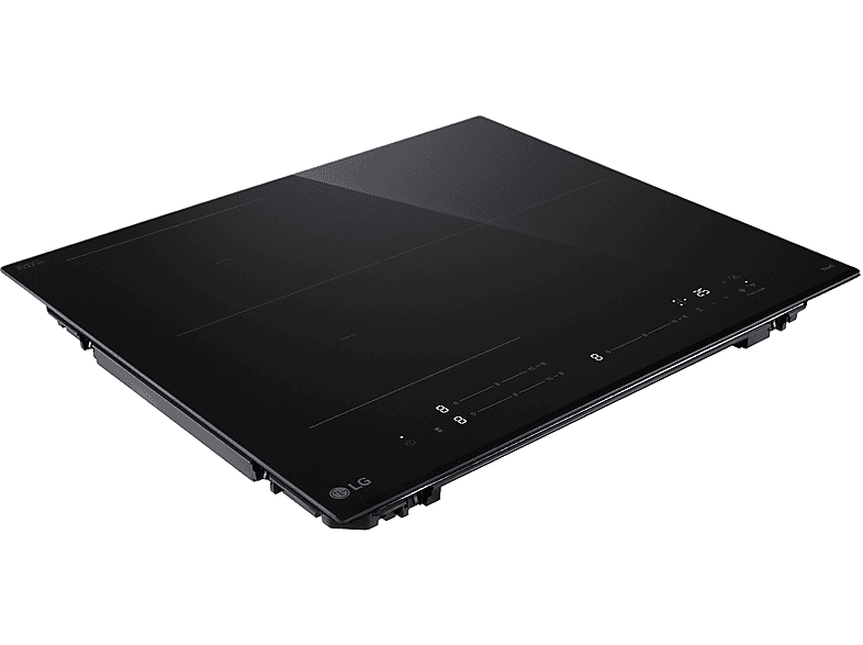 Placa inducción - LG CBIZ2432B, 3 Zonas, 1 Zona Flex, Ancho 59 cm, Cristal Negro — foto 3