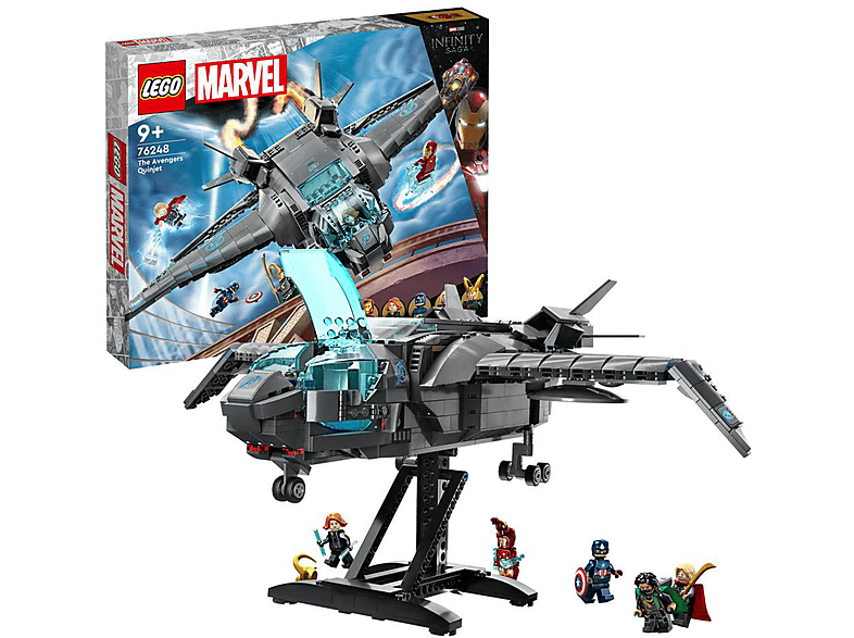 Juego de construcción - LEGO Set de juguetes de construcción LEGO® Marvel 76248 Quinjet de los Vengadores (795 piezas), edad recomendada: 9 año(s), 795 piezas — foto 1