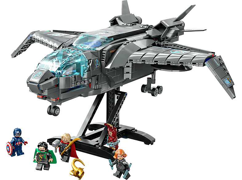 Juego de construcción - LEGO Set de juguetes de construcción LEGO® Marvel 76248 Quinjet de los Vengadores (795 piezas), edad recomendada: 9 año(s), 795 piezas — foto 5