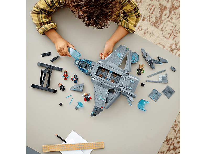 Juego de construcción - LEGO Set de juguetes de construcción LEGO® Marvel 76248 Quinjet de los Vengadores (795 piezas), edad recomendada: 9 año(s), 795 piezas — foto 6