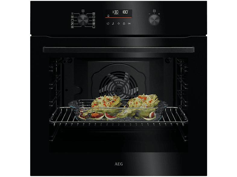 Horno - AEG GU5PB41WSK, Independiente, Pirolítico, 72 l, 59,4 cm, Negro — foto 6