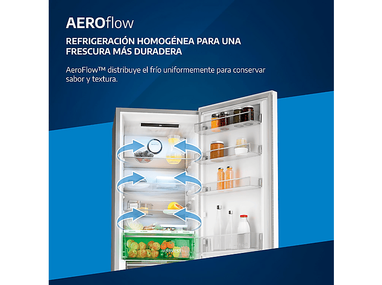 Frigorífico combi - Beko B1RMLNE444W, NoFrost, 186.5 cm, 365 l, Blanco — foto 10