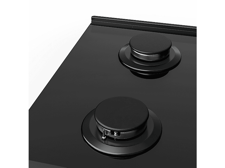 Placa de gas - KLARSTEIN Verosteel, 4 zonas, 58,40 cm, Negro — foto 7
