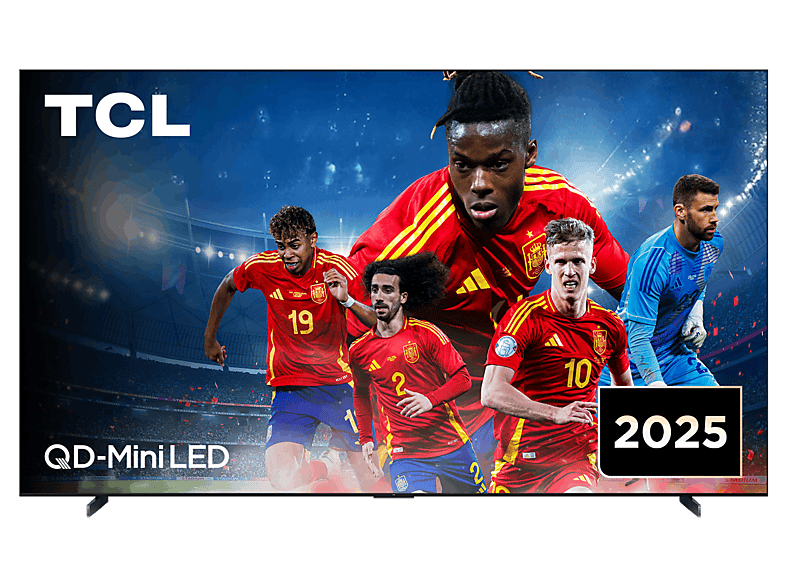 TV QD-Mini LED 115" - TCL 115C7K, 4K HDR Premium 3000nits, Smart TV con Google TV, Dolby Vision IQ·Atmos, 144Hz