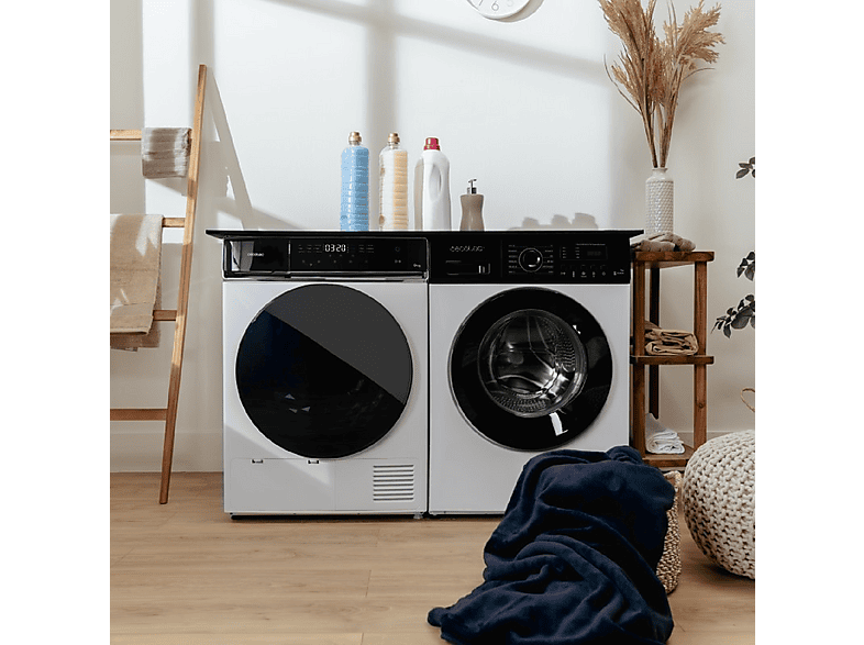 Secadora bomba de calor - CECOTEC Bolero DressCode Dry 9400 Inverter, 9 kg, Blanco — foto 4