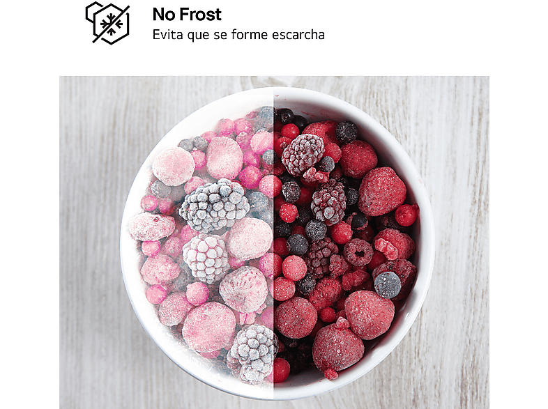 Frigorífico combi integrable - LG GTFN256SET, No Frost, 177 cm, 233 l, Metal Fresh, Sin panelar — foto 3