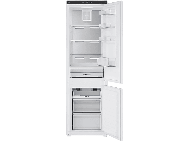 Frigorífico combi integrable - LG GTFN256SET, No Frost, 177 cm, 233 l, Metal Fresh, Sin panelar — foto 9