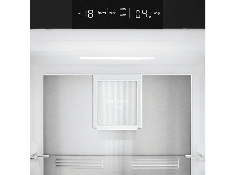 Frigorífico combi integrable - LG GTFN256SET, No Frost, 177 cm, 233 l, Metal Fresh, Sin panelar — foto 11