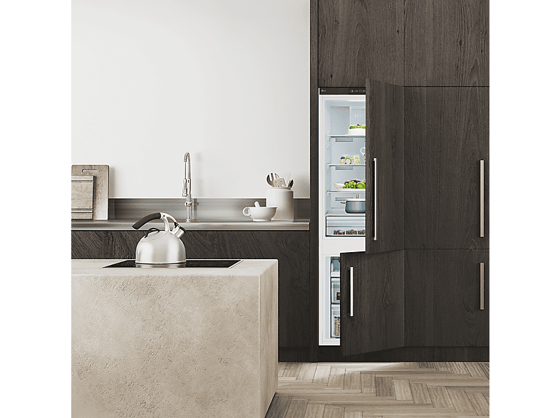 Frigorífico combi integrable - LG GTFN256SET, No Frost, 177 cm, 233 l, Metal Fresh, Sin panelar — foto 13