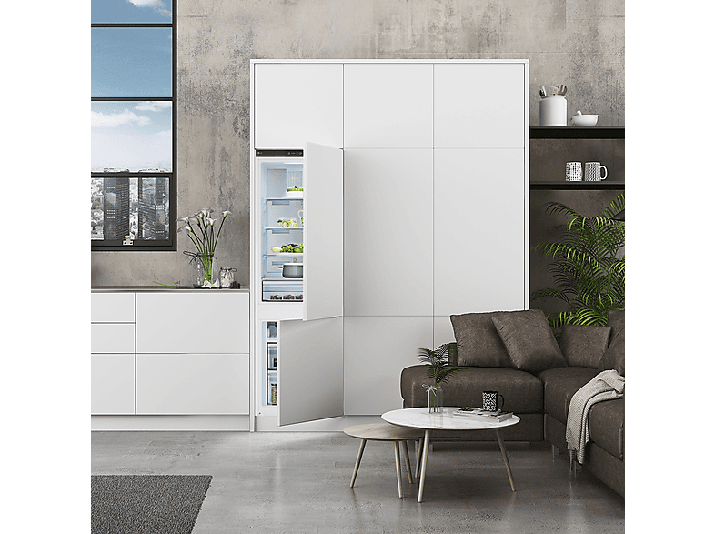 Frigorífico combi integrable - LG GTFN256SET, No Frost, 177 cm, 233 l, Metal Fresh, Sin panelar — foto 14