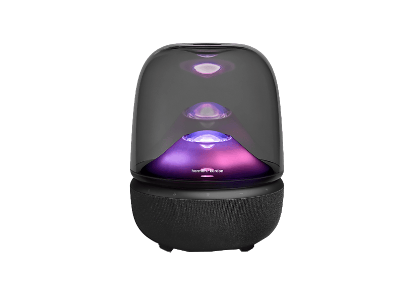 Altavoz bluetooth - Harman Kardon Aura Studio 5, 160 W, Iluminación Ambiental, Negro