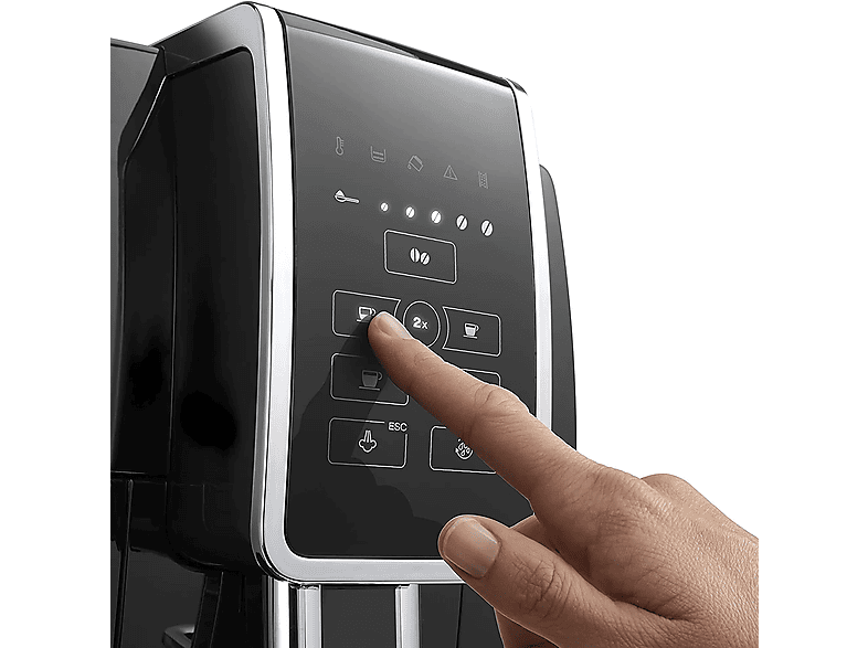 Cafetera superautomática - DELONGHI ECAM 350.15.B, 15 bar, 1450 W, 2 tazas, Negro — foto 4