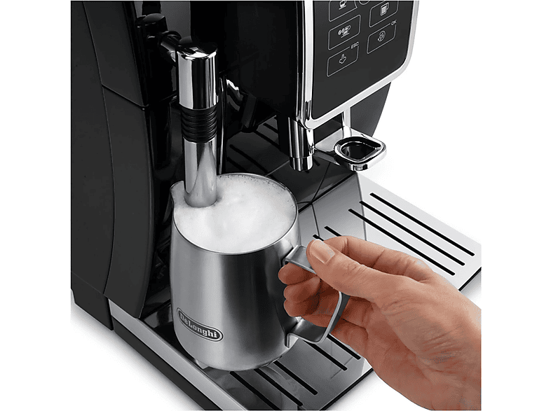 Cafetera superautomática - DELONGHI ECAM 350.15.B, 15 bar, 1450 W, 2 tazas, Negro — foto 5