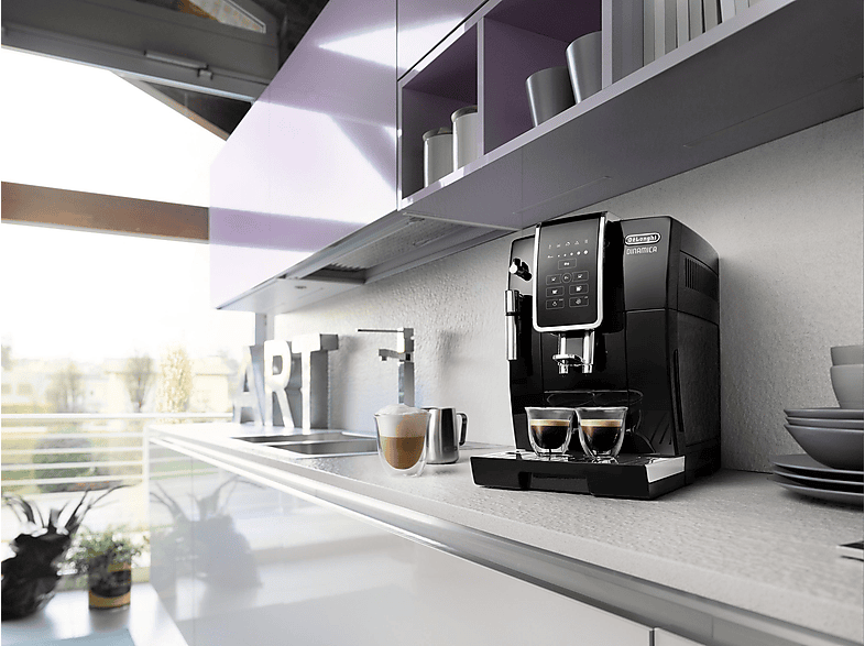 Cafetera superautomática - DELONGHI ECAM 350.15.B, 15 bar, 1450 W, 2 tazas, Negro — foto 8