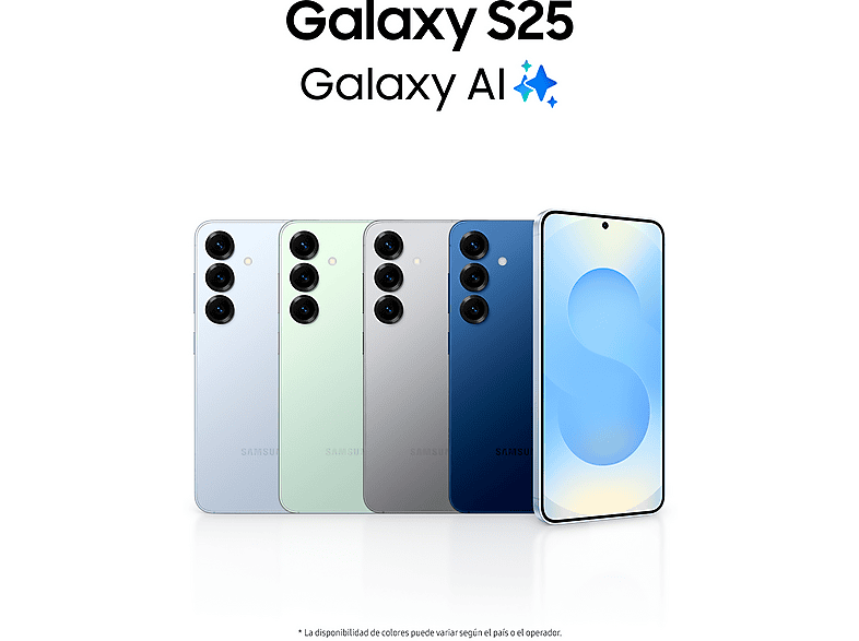 Móvil - Samsung Galaxy S25, Navy, 128 GB, 12 GB RAM, 6.2" FHD+ con IA , Snapdragon 8, 4000 mAh, Android 15 — foto 2