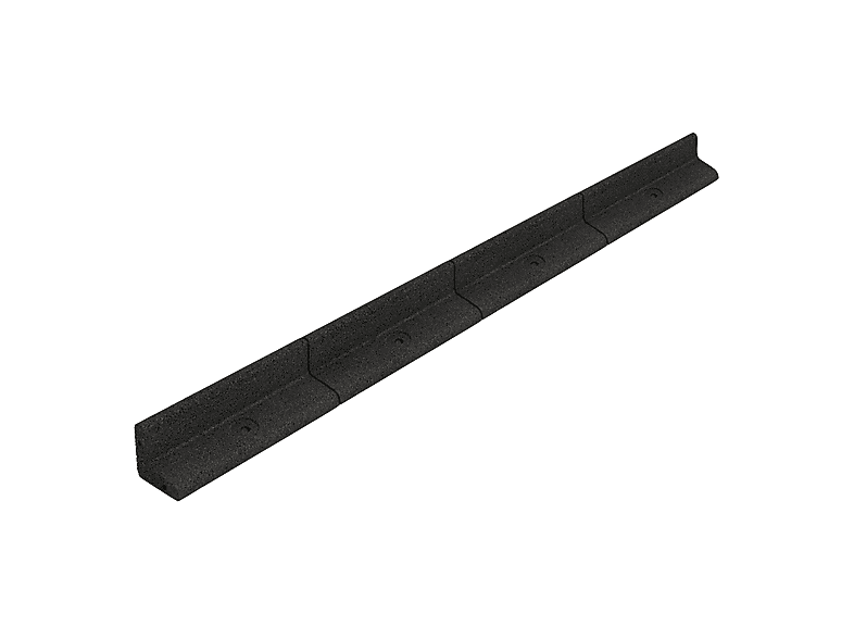 Borde de jardín flexible - MONSTERSHOP Flexible, Negro, Ref. 179480226