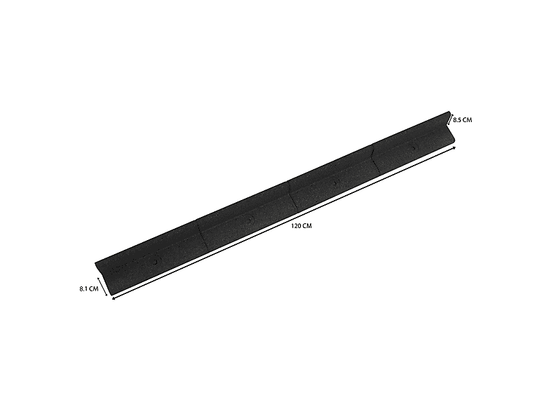 Borde de jardín flexible - MONSTERSHOP Flexible, Negro, Ref. 179480226 — foto 5